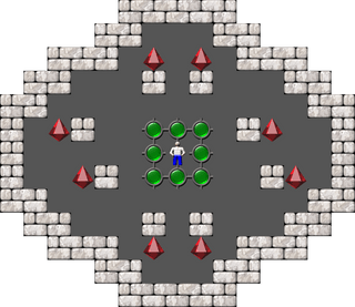 Уровень 4 — Brian Kents Sokoban2Ks Sokoban2K